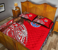 French Polynesia Quilt Bed Set - Palm Tree Polynesian Pattern - Polynesian Pride