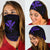 Hawaii Kanaka Map Polynesian Bandana 3 - Pack - Purple - Polynesian Pride