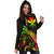 Hawaii Polynesian Hoodie Dress - Turtle With Blooming Hibiscus Reggae - Polynesian Pride