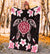 Hawaiian Pinky Turtle Plumeria Blanket - Polynesian Pride