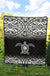 Polynesian Premium Quilt - Polynesian White Turtle Tattoo & Black Frog - Polynesian Pride
