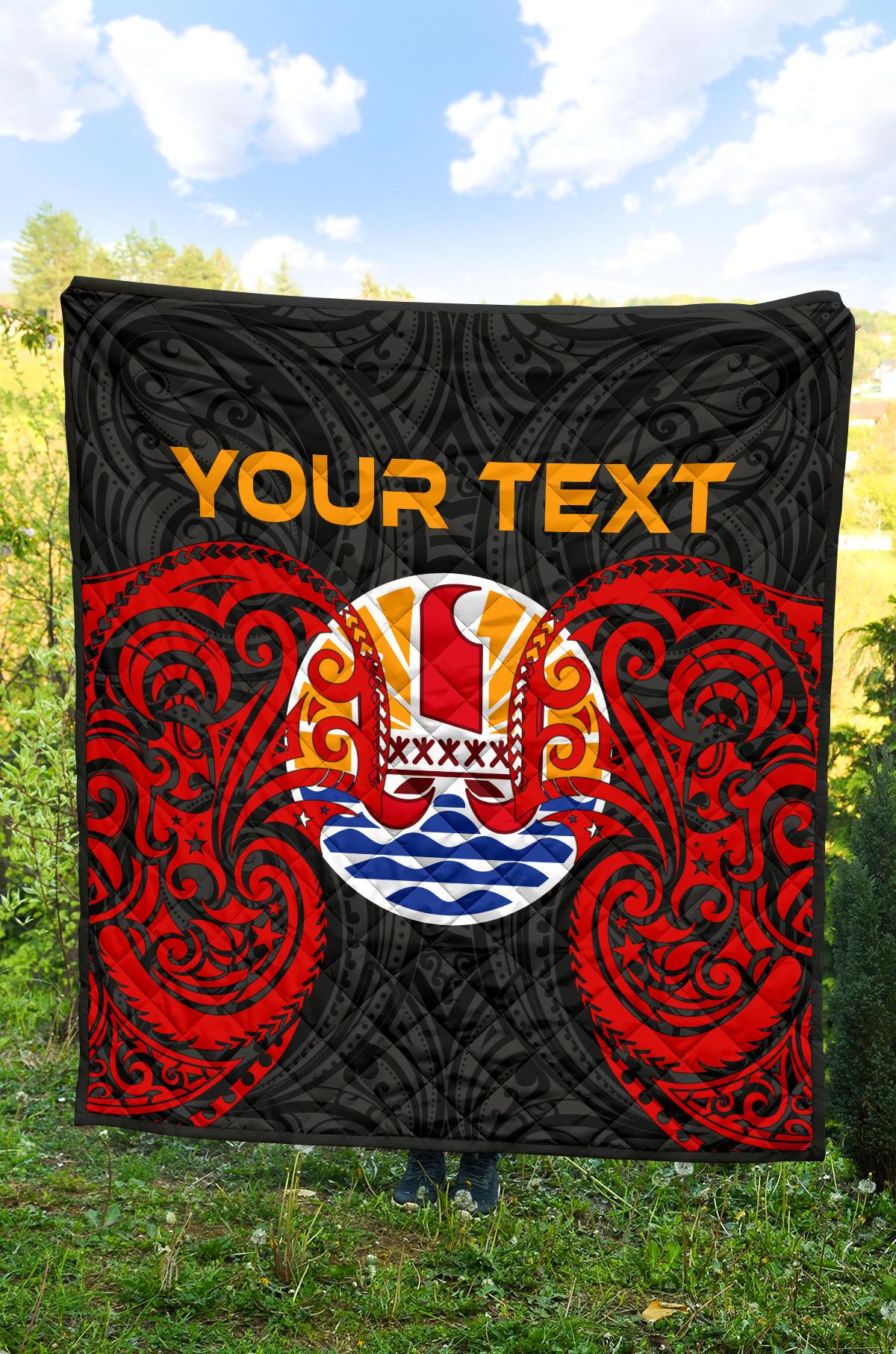 Tahiti Polynesian Custom Personalised Premium Quilt - Tahitians Spirit - Polynesian Pride