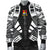 Kiribati Men Bomber Jackets - Polynesian Tattoo Black - Polynesian Pride