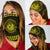 Hawaii Kakau Polynesian Coat Of Arms Bandana 3 - Pack - Yellow - Polynesian Pride