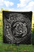 Hawaiian Turtle Polynesian White Premium Quilt - Polynesian Pride
