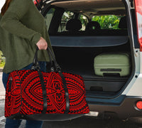 Polynesian Seamless Red Hawaii Travel Bag - Polynesian Pride
