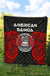 American Samoa Polynesian Premium Quilt - American Samoan Spirit - Polynesian Pride