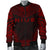 Niue Polynesian Chief Men's Bomber Jacket - Red Version - Polynesian Pride