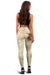 Hawaii Fish Hook Hibiscus Women's Leggings - Beige - Polynesian Pride