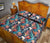 Hawaii Quilt Bed Set Seamless Tropical Flower an Summer AH - Polynesian Pride