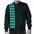 Hawaii Kakau Polynesian Kanaka Map Men's Bomber Jacket - Turquoise - Polynesian Pride