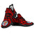 Fiji Polynesian Tattoo Mesh Knit Sneakers Red - Polynesian Pride