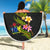 Cook Islands Beach Blanket - Plumeria Tribal - Polynesian Pride