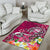 Guam Area Rug - Turtle Plumeria (Pink) - Polynesian Pride