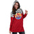 Tahiti Women's Hoodie Dress - Polynesian Design - Polynesian Pride