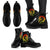 Guam Leather Boots - Guam Polynesian Decorative Patterns - Polynesian Pride