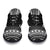 Northern Mariana Islands Sporty Sneakers - Polynesian Chief Black Version - Polynesian Pride