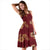 Hawaiian Women's Dress - Retro Pattern - Polynesian Pride