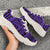 Polynesian Seamless Violet Chunky Sneakers - Polynesian Pride