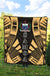 Samoa Premium Quilt - Samoa Coat Of Arms Polynesian Gold Tattoo - Polynesian Pride