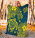 Hawaii Turtle Polynesian Premium Blanket - Kala Style - Polynesian Pride