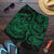 Polynesian Hawaii Men's Short - Green Turtle Tribal - Polynesian Pride