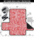 Tonga Chair Sofa Protector - Red Color Patterns - Polynesian Pride