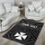 Wallis and Futuna Personalised Area Rug - Wallis and Futuna Seal With Polynesian Tattoo Style - Polynesian Pride