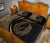 Hawaii Fish Hook Polynesian Quilt Bed Set - Circle Style Gold - Polynesian Pride