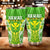 Hawaii Polynesian Tumbler - Hawaiian Pattern With Seal One Style 30oz X-Large Green - Polynesian Pride