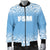 Federated States of Micronesia Men's Bomber Jacket - Fog Blue Style - Polynesian Pride