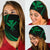 Hawaiian Bandana Kanaka Polynesian Bandana 3-Pack - Circle Style Green - Polynesian Pride