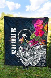 Chuuk Premium Quilt - Chuuk Summer Vibes - Polynesian Pride