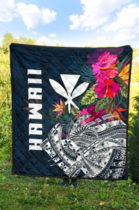 Polynesian Hawaii Premium Quilt - Summer Vibes - Polynesian Pride