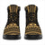 Society Islands Leather Boots - Polynesian Gold Chief Version - Polynesian Pride