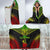 New Caledonia Polynesian Chief Hooded Blanket - Reggae Version - Polynesian Pride