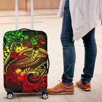 Samoa Luggage Covers - Reggae Shark Polynesian Tattoo - Polynesian Pride