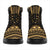 American Samoa Leather Boots - Polynesian Gold Chief Version - Polynesian Pride
