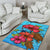 Ocean Turtle Hibiscus Area Rug - Polynesian Pride