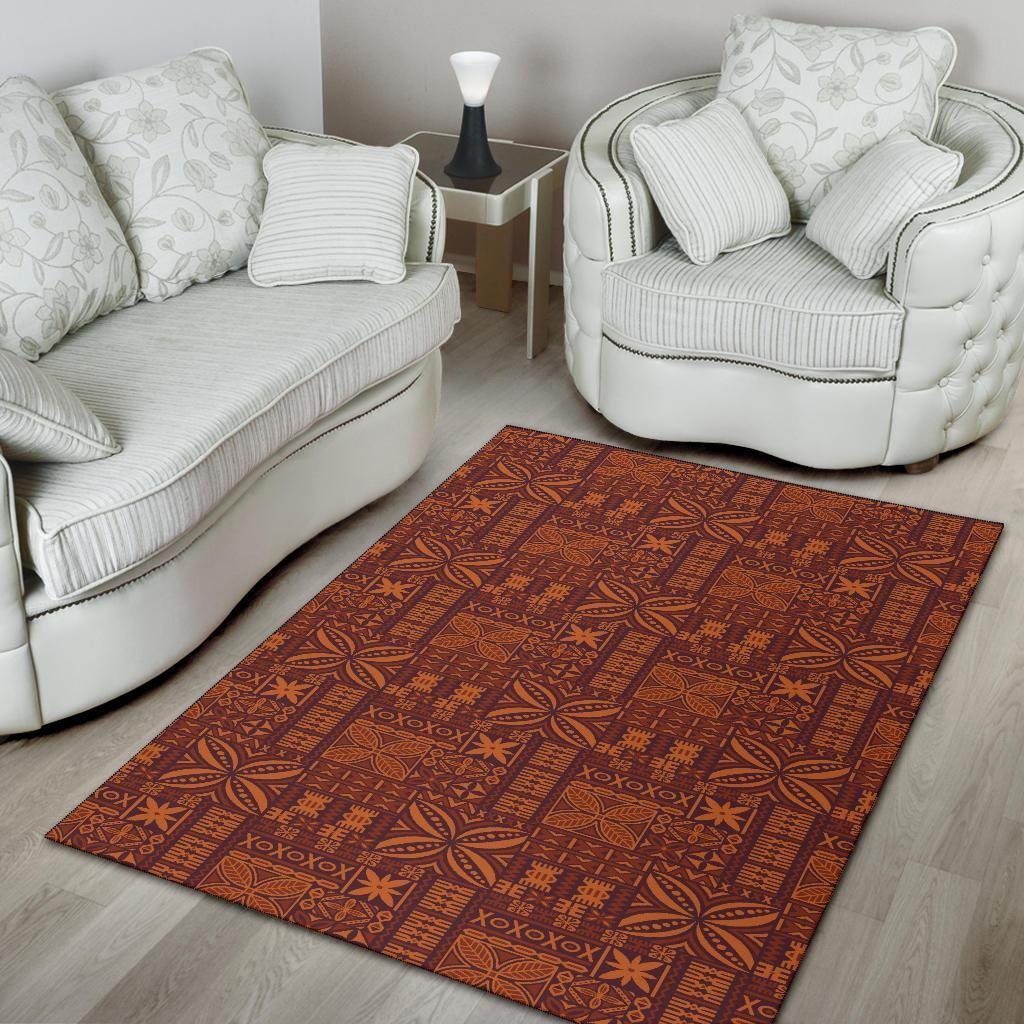 Hawaii Kapa Area Rug AH - Polynesian Pride