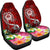 FSM Car Seat - Turtle Plumeria (Red) - Polynesian Pride