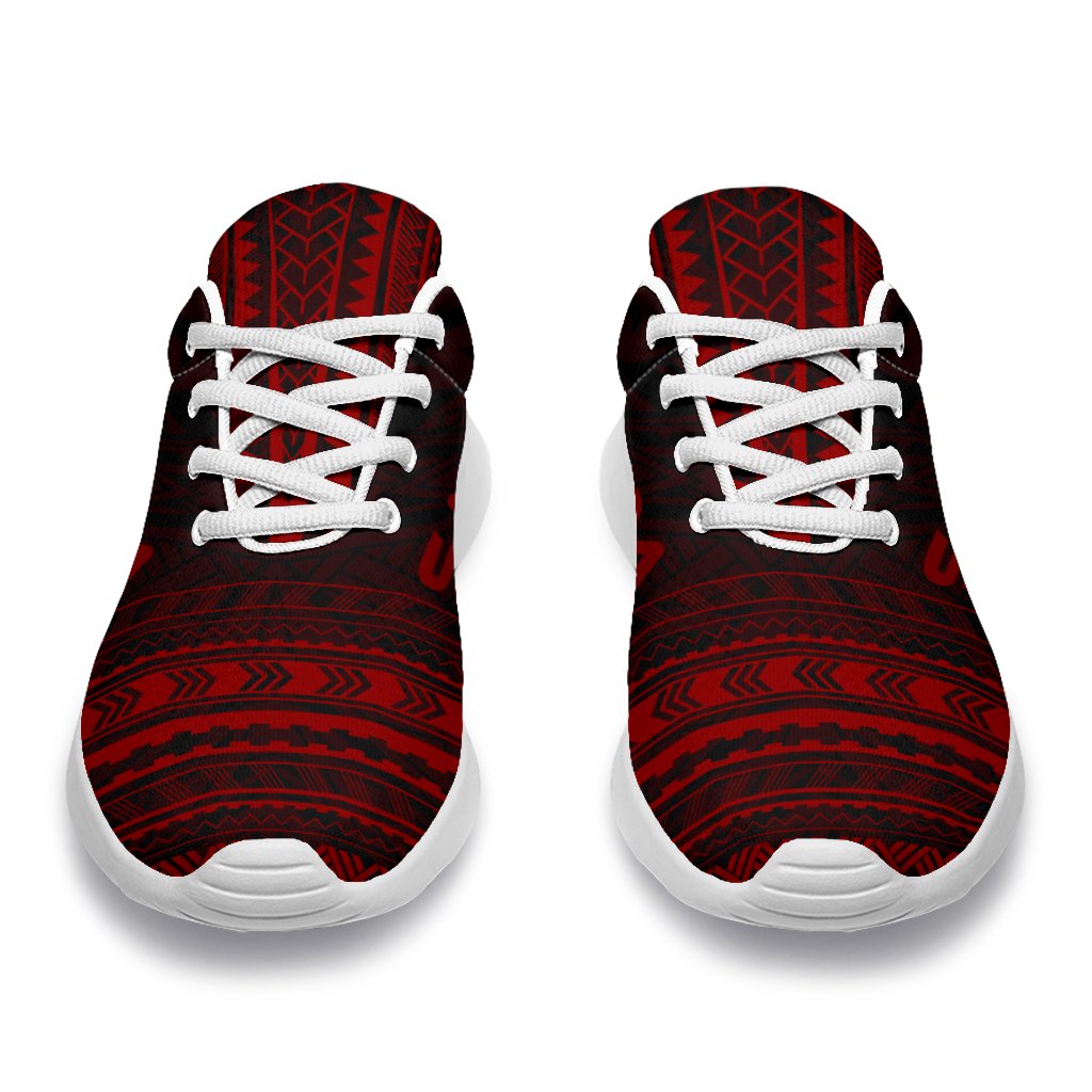 Samoa Sporty Sneakers - Polynesian Chief Red Version - Polynesian Pride