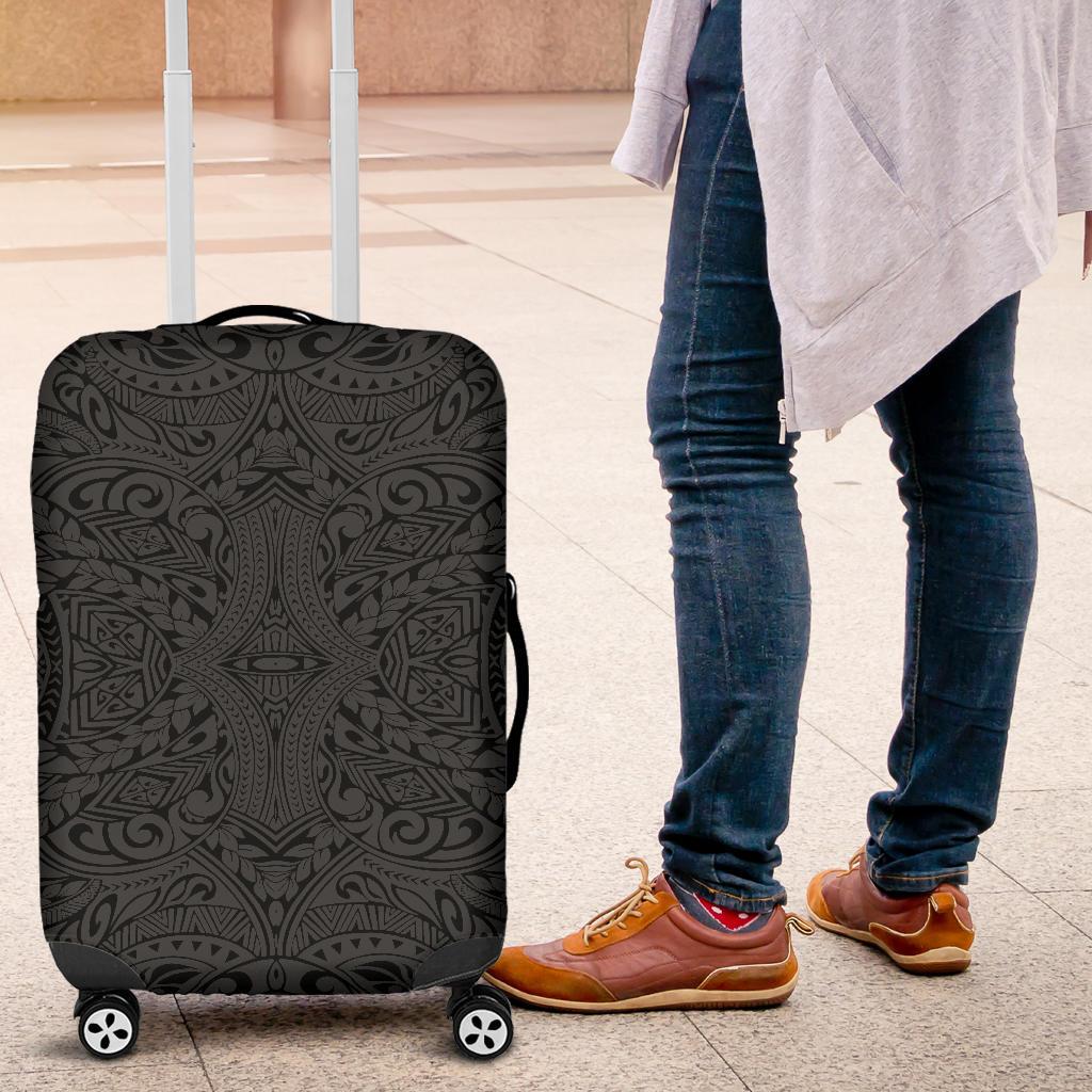 Polynesian Culture Gray Luggage Covers - Polynesian Pride