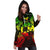 Tonga Polynesian Hoodie Dress Map Reggae - Polynesian Pride