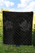 Hawaii Polynesian Turtle Premium Quilt Grey - Polynesian Pride