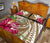 Hawaii Polynesian Turtle Tropical Hibiscus Plumeria Quilt Bed Set - Gold - Polynesian Pride