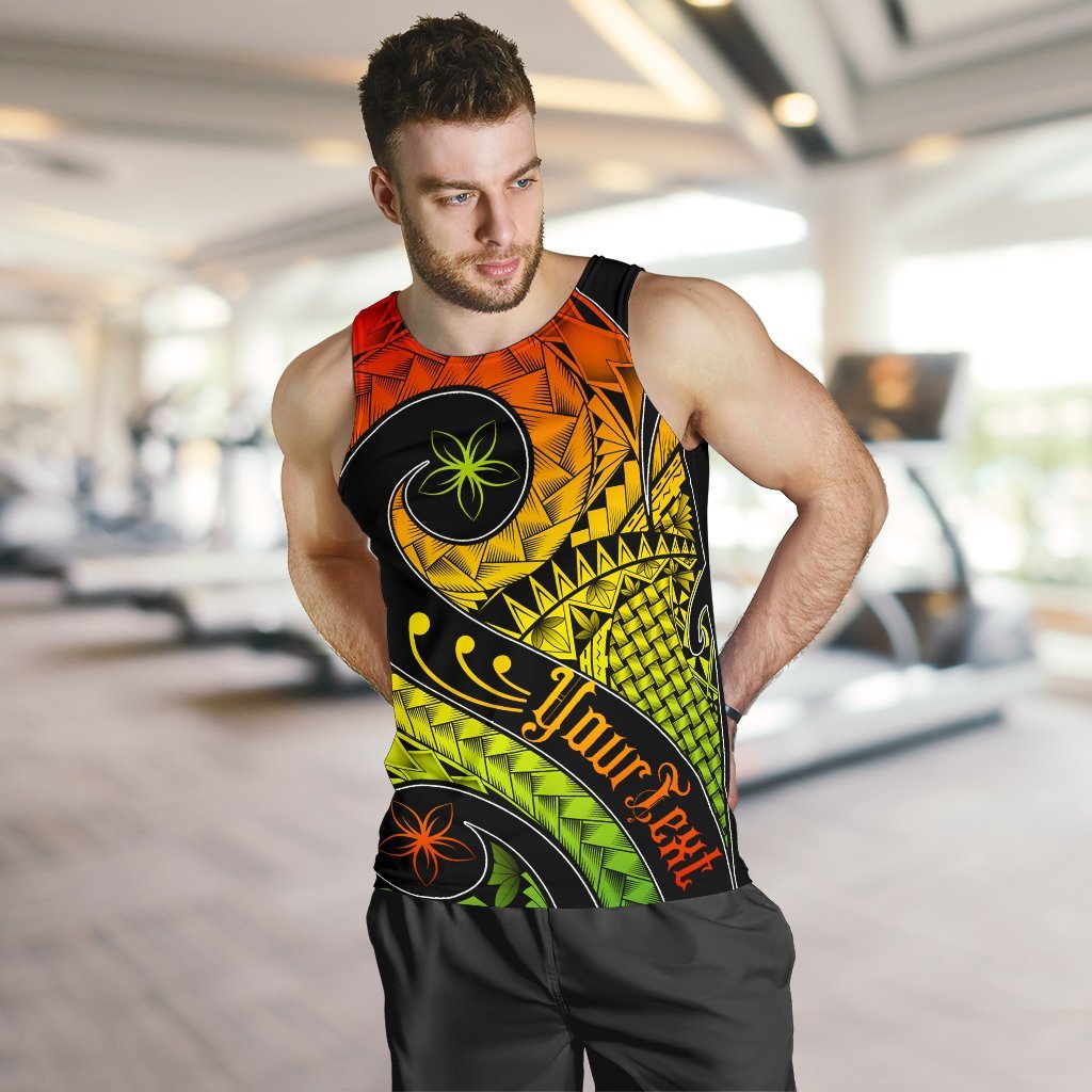 Guam Personalised Men's Tank Top - Guam Polynesian Decorative Patterns - Polynesian Pride