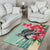 Hawaii Area Rug - Hawaii Turtles With Plumeria Classic Area Rug - Polynesian Pride