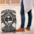 Guam Polynesian Luggage Cover - Guam White Seal with Polynesian Tattoo Ver 01 - Polynesian Pride