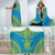 Tuvalu Flag Polynesian Chief Hooded Blanket - Polynesian Pride